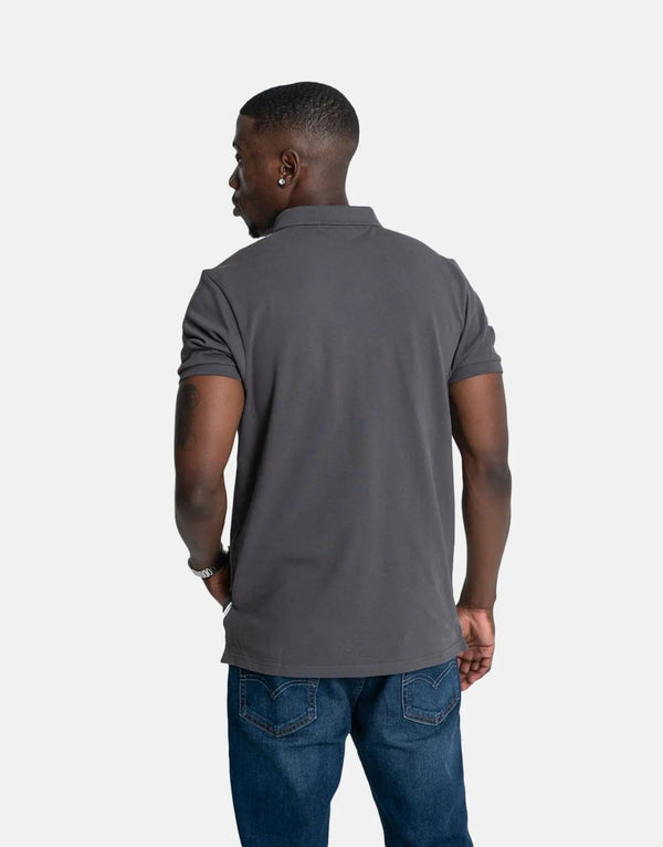 Ben Sherman Benpolo Grey Men's Classic Pique Knit Smart Casual Polo Shirt