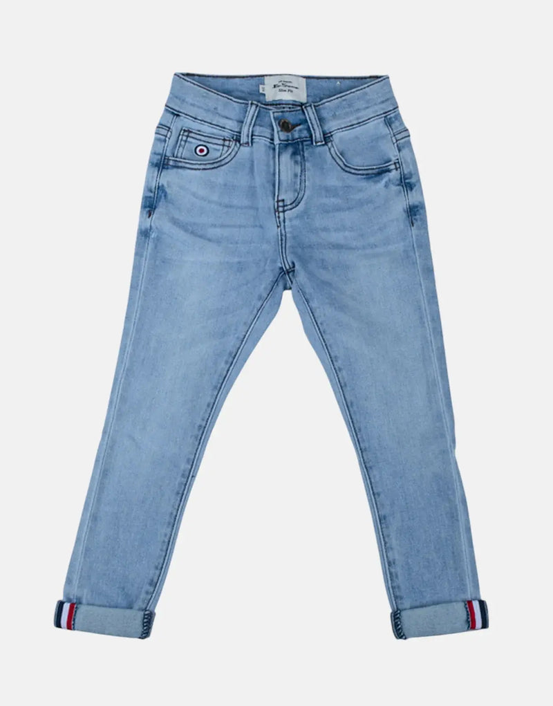 Durable Ben Sherman Boys Blue Denim Jeans – Classic Fit, Everyday Comfort