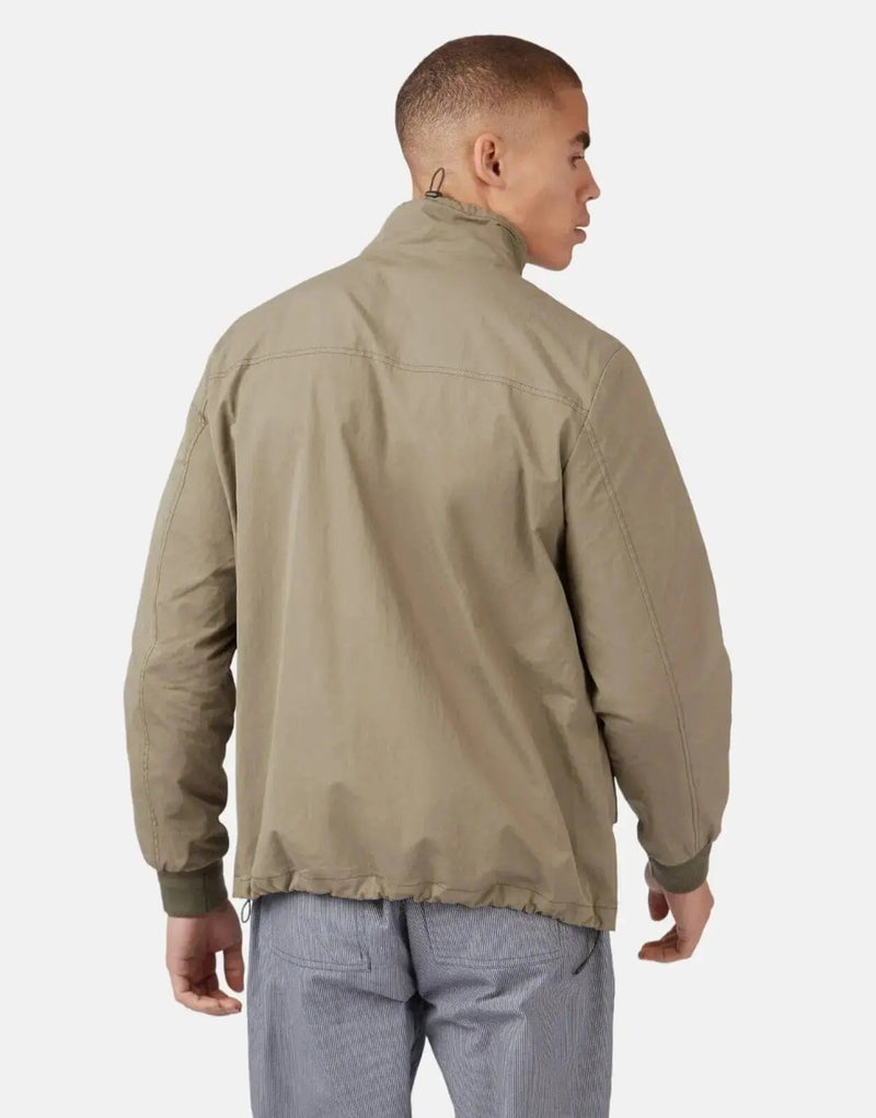 Ben Sherman Men's Durable Green Worker Jacket: Classic Style, Practical Pockets