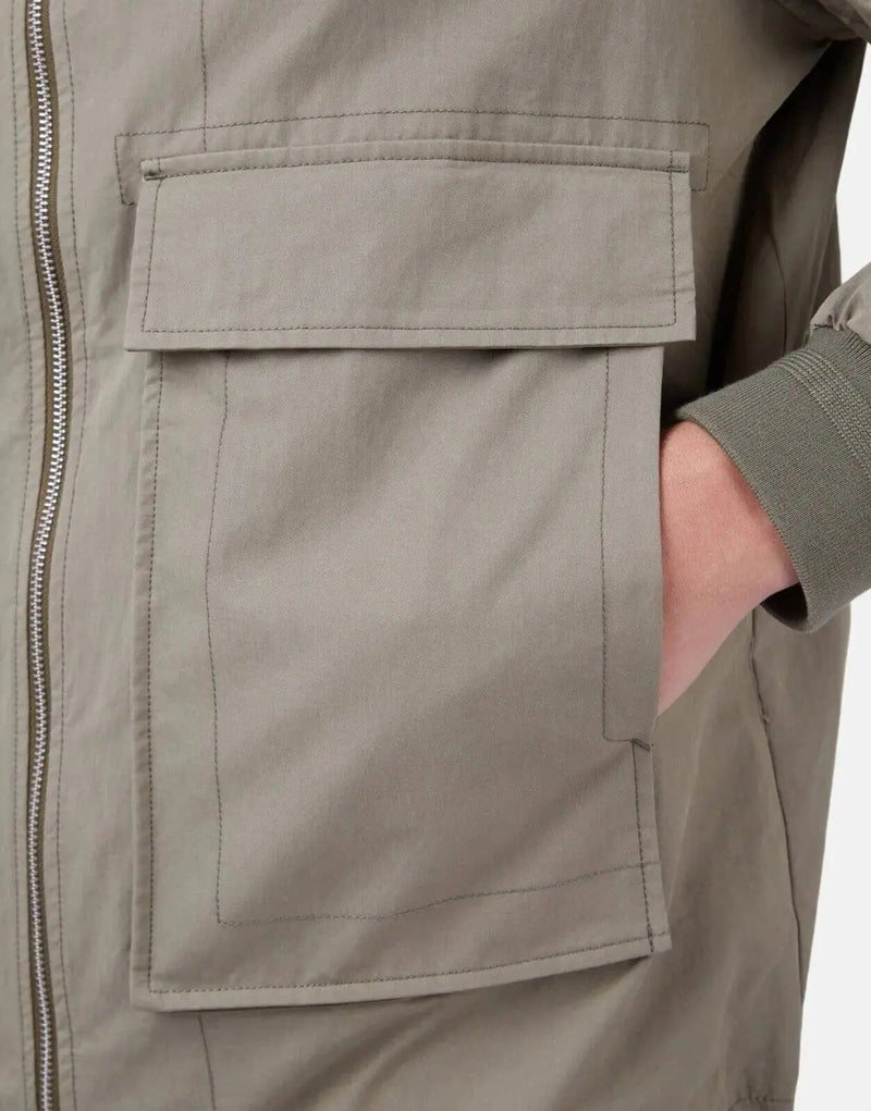 Ben Sherman Men's Durable Green Worker Jacket: Classic Style, Practical Pockets