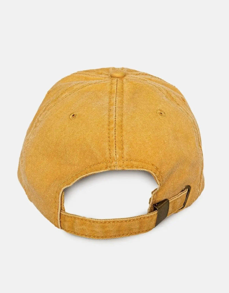 Ben Sherman Dijon Yellow Baseball Cap - Adjustable, One Size, Classic Style