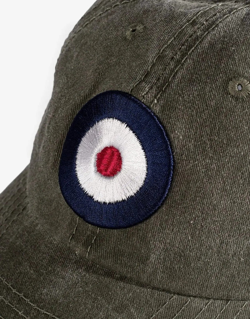 Ben Sherman Classic Green Target Logo Baseball Cap Adjustable Strap One Size