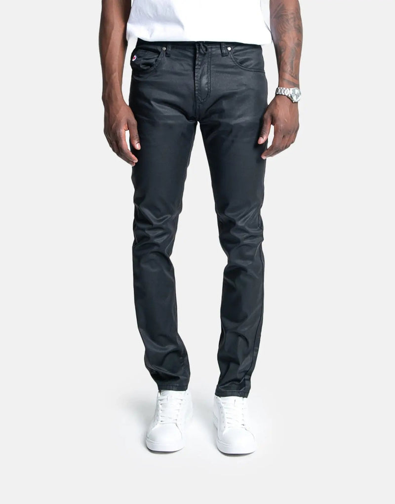 Ben Sherman Men's Slim Fit Black Jogger Pants: Comfortable, Stylish, Versatile Streetwear