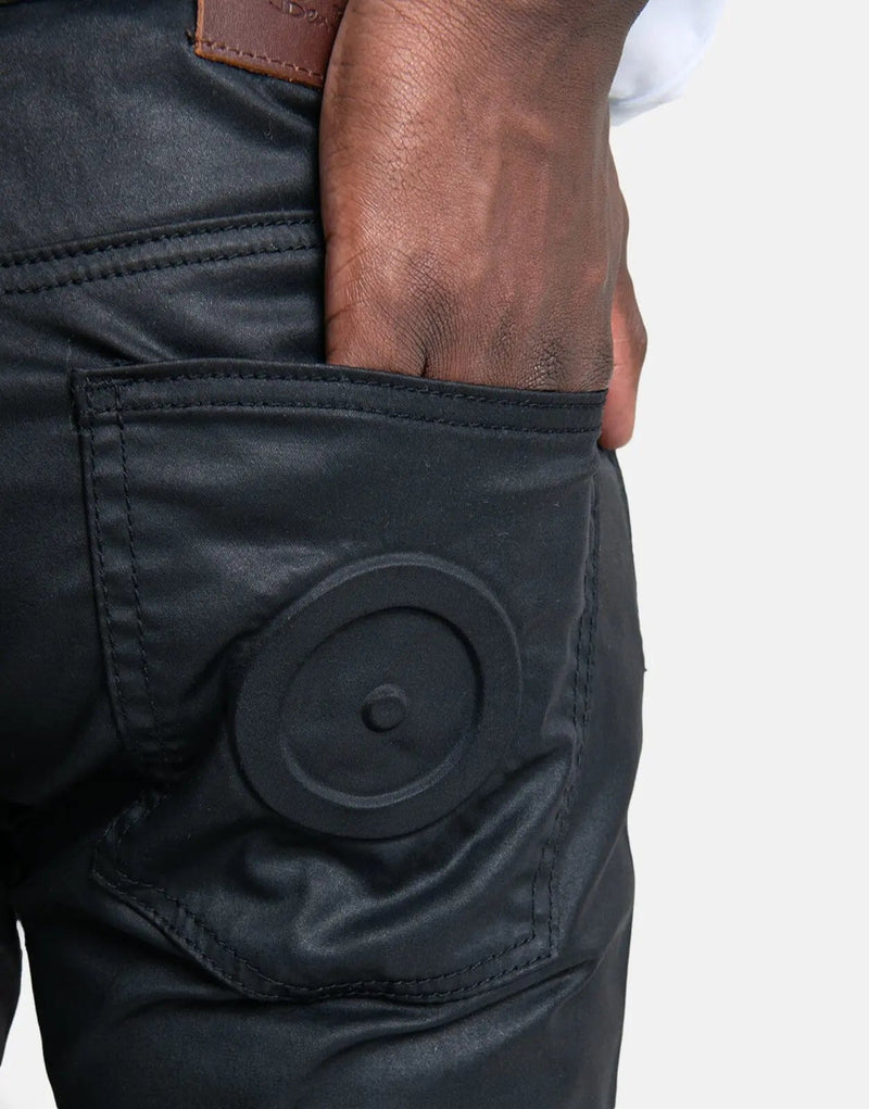 Ben Sherman Men's Slim Fit Black Jogger Pants: Comfortable, Stylish, Versatile Streetwear