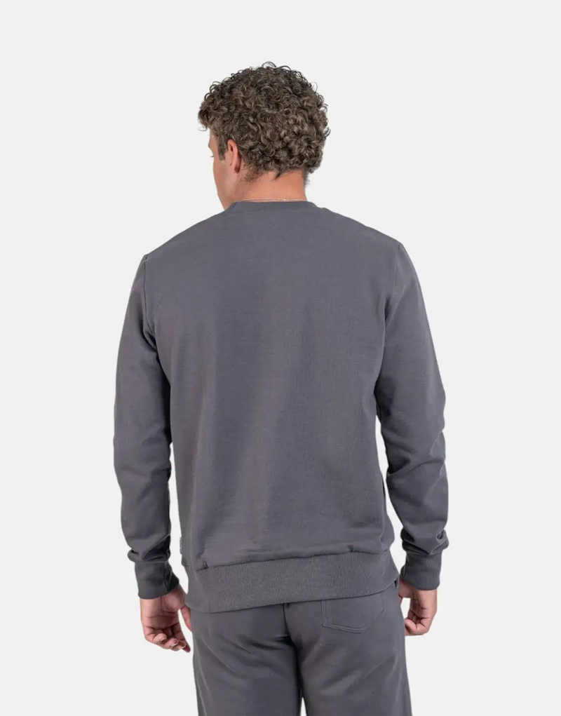 Men's Ben Sherman Target Crew Sweatshirt - Comfortable Embroidered Fleece Top