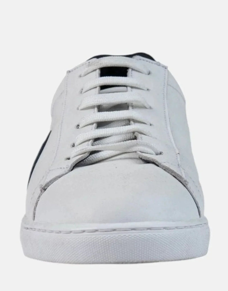 Ben Sherman Men's Target Leather White Sneakers: Premium Comfort, Iconic Style