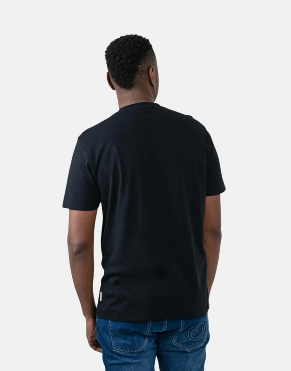 Premium Men's Ben Sherman Black Target Towelling Crew Neck T-Shirt