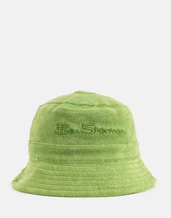 Ben Sherman Classic Target Towelling Bucket Hat for Casual Style