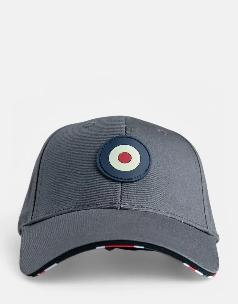 Classic Ben Sherman Targy Grey Baseball Cap, Stylish Everyday Headwear