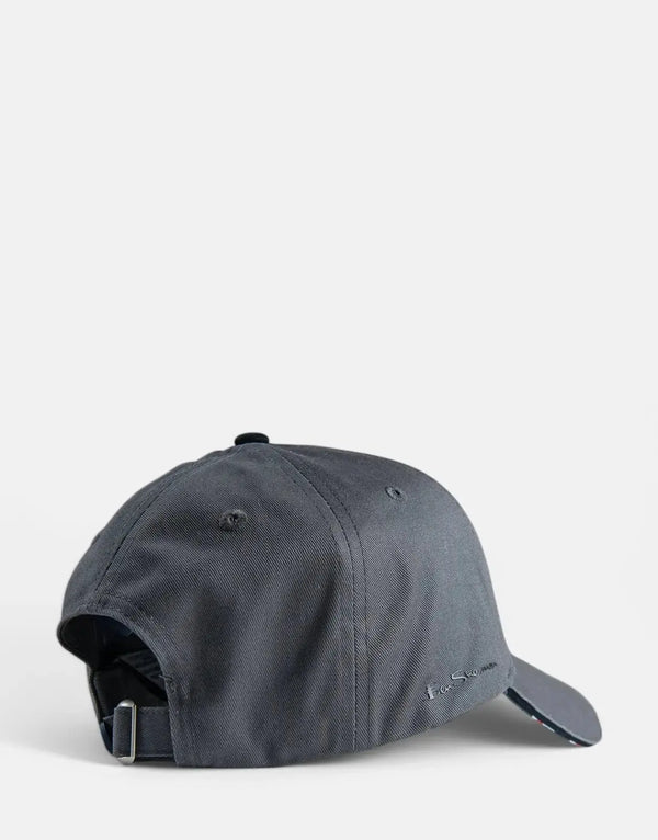 Classic Ben Sherman Targy Grey Baseball Cap, Stylish Everyday Headwear