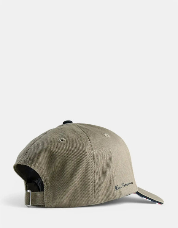 Ben Sherman Targy Olive Cap: Stylish, Durable, One-Size, Classic Accessory