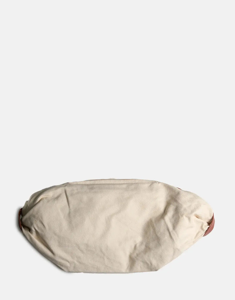 Ben Sherman Stylish Natural Canvas Travel Bag for Modern Wanderers
