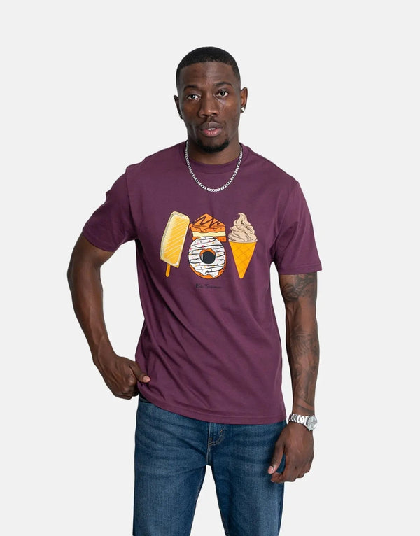 Ben Sherman Men's Treats T-Shirt: Soft, Stylish, and Comfortable Everyday Wear