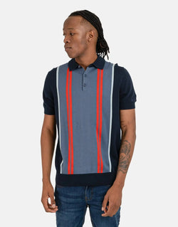 Ben Sherman Men's Vertical Stripe Polo Shirt – Stylish, Comfortable, Classic Fit