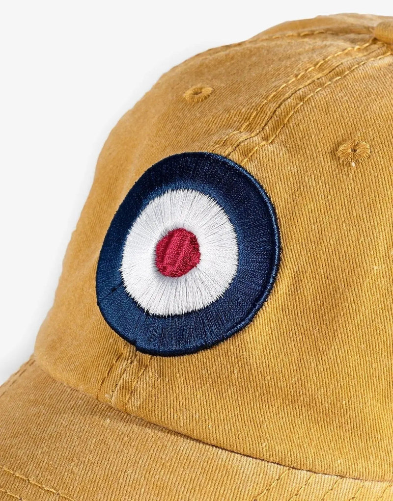 Ben Sherman Iconic Yellow Target Logo Adjustable Baseball Cap