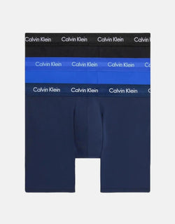 Calvin Klein Men's 3-Pack Cotton Stretch Trunks - Premium Comfort Underwear