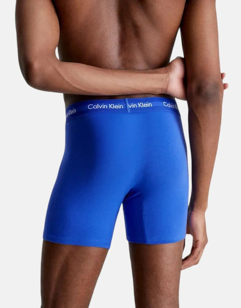 Calvin Klein Men's 3-Pack Cotton Stretch Trunks - Premium Comfort Underwear