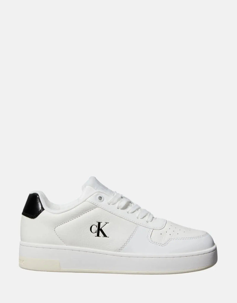 Calvin Klein Basket Cupsole Low MG White Multi Leather Sneakers