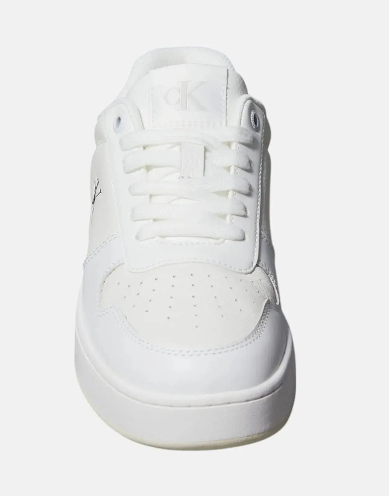 Calvin Klein Basket Cupsole Low MG White Multi Leather Sneakers