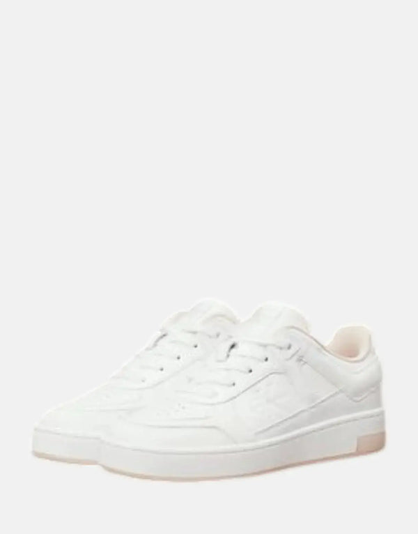 Calvin Klein Women's Basket Cupsole Low Mix Sneaker for Everyday Style