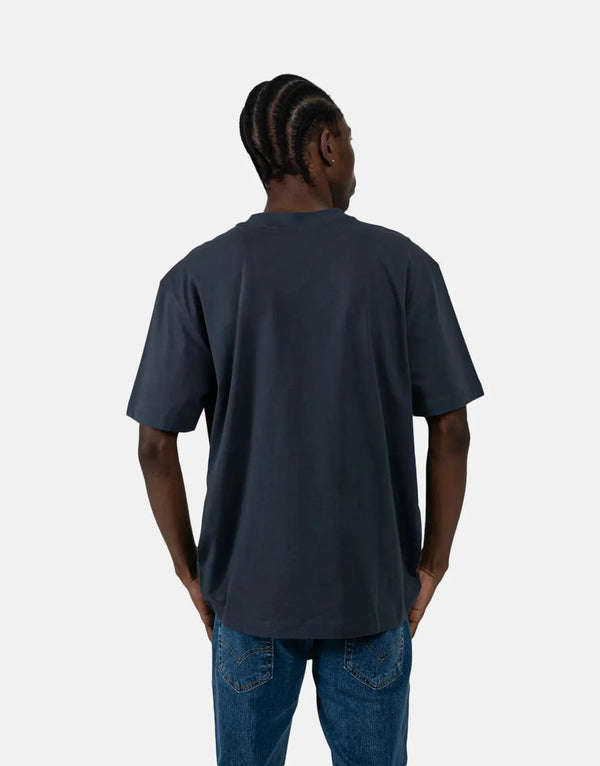 Calvin Klein Monologo Navy Tee: Premium Cotton Comfort, Iconic Style for Men