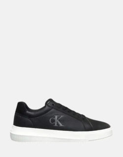 Men's Calvin Klein Chunky Cupsole Low Sneaker - Durable Leather Synthetic