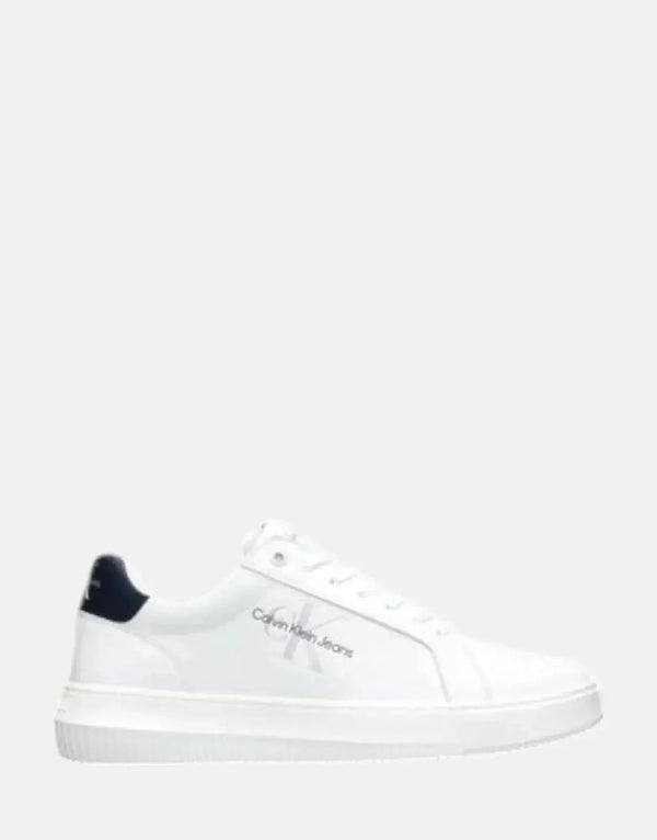 Calvin Klein Men's Chunky Cupsole White Multi Sneakers - Modern Comfort