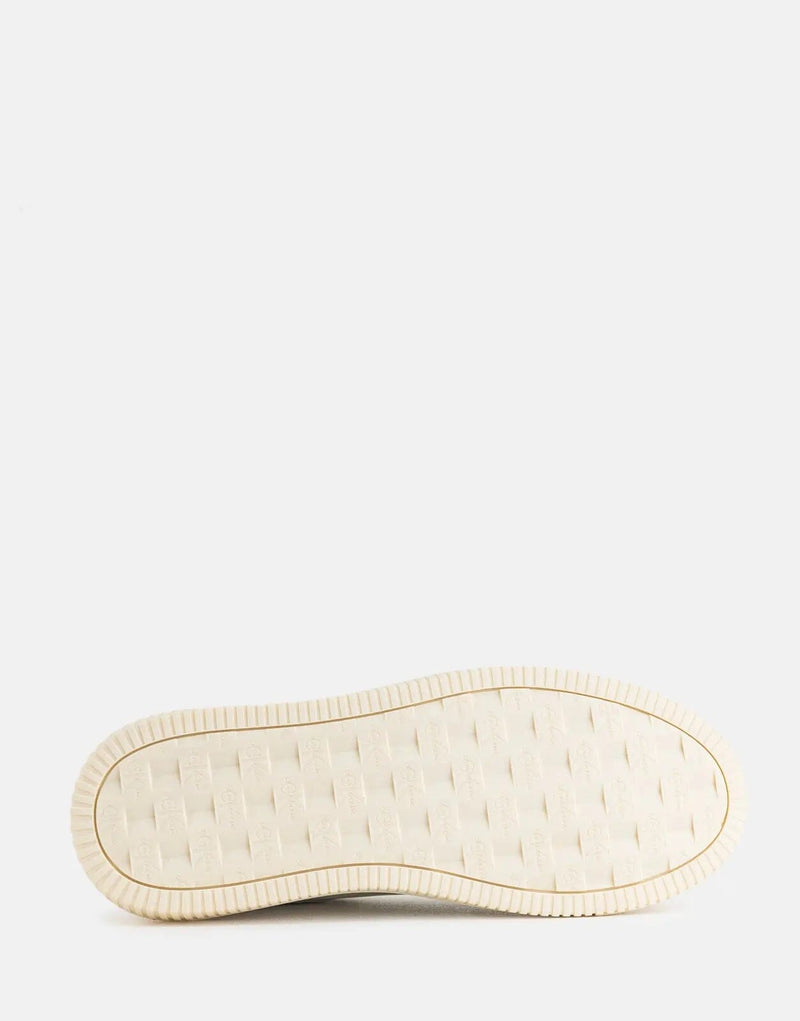 Calvin Klein Chunky Cupsole Off White Sneakers - Stylish Men's Modern Footwear