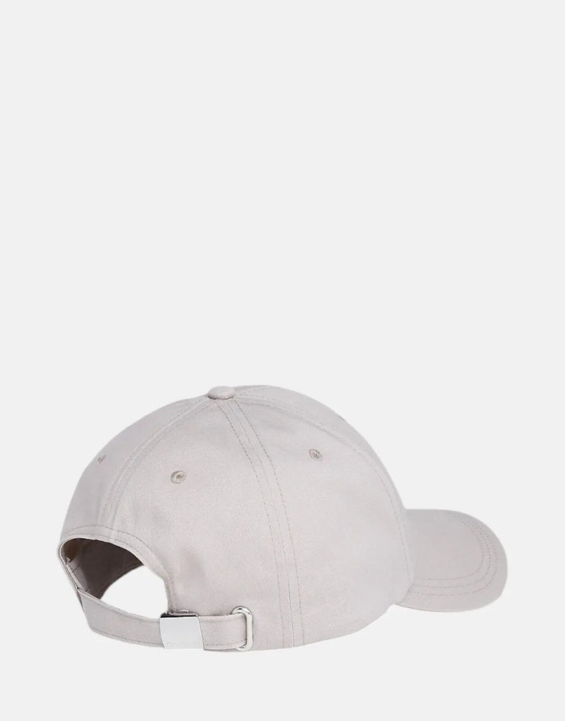 Calvin Klein Organic Cotton Grey Cap with Embroidered Logo, Adjustable Fit