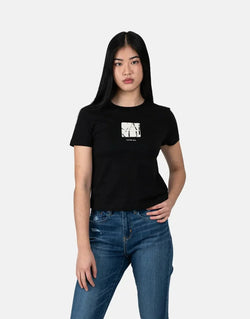 Calvin Klein Black Photo Graphic Tee: Ultra-Soft Cotton, Iconic Logo, Stylish Comfort