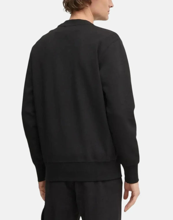 Calvin Klein Men's Interlock Crew Sweatshirt: Soft, Comfortable, Versatile, Relaxed Fit