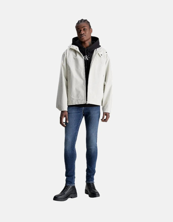 Calvin Klein Men's Stretch Skinny Jeans: Mid Blue, Low Rise, Sustainable Denim