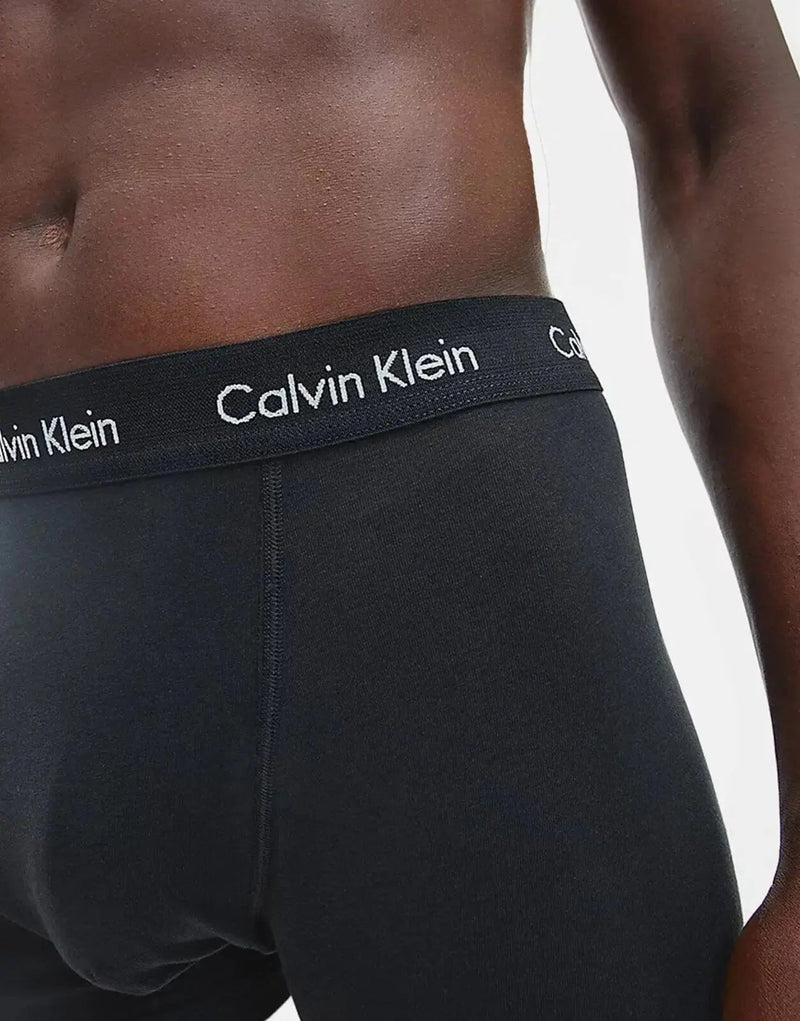 Calvin Klein Men's Cotton Stretch Trunk Underwear 3-Pack - Ultimate Comfort Fit