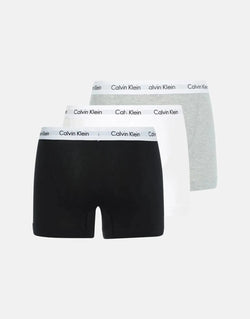 Calvin Klein Men's Cotton Stretch Trunk Underwear 3-Pack Multi-Color Comfort