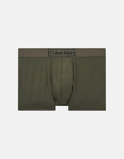 Calvin Klein Men's Green Heritage Stretch Cotton Trunk Underwear