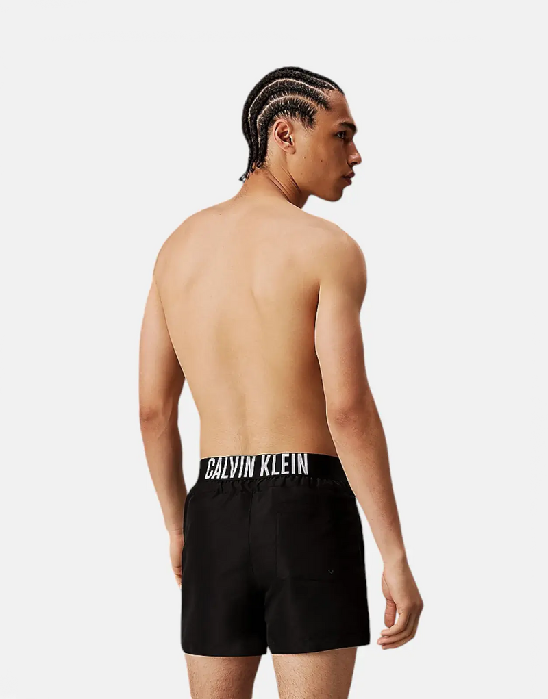 Calvin Klein Men's Quick-Dry Recycled Swim Shorts, Signature Elastic Waistband