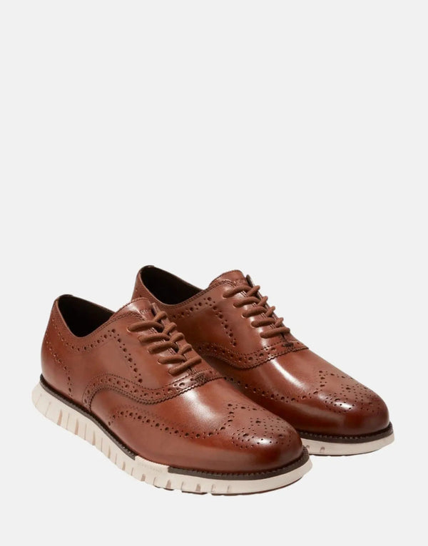 Cole Haan Zerogrand Remastered Wingtip Oxford Leather Dress Shoes