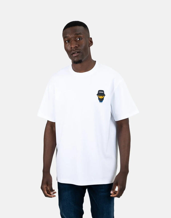 Covali Men's Premium White V-Neck Tee: Soft, Breathable, Versatile, Modern Style