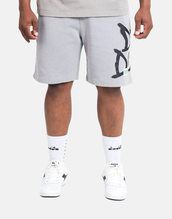 Diadora Amerigo Men's Grey Performance Athletic Running Shorts - Moisture-Wicking Comfort