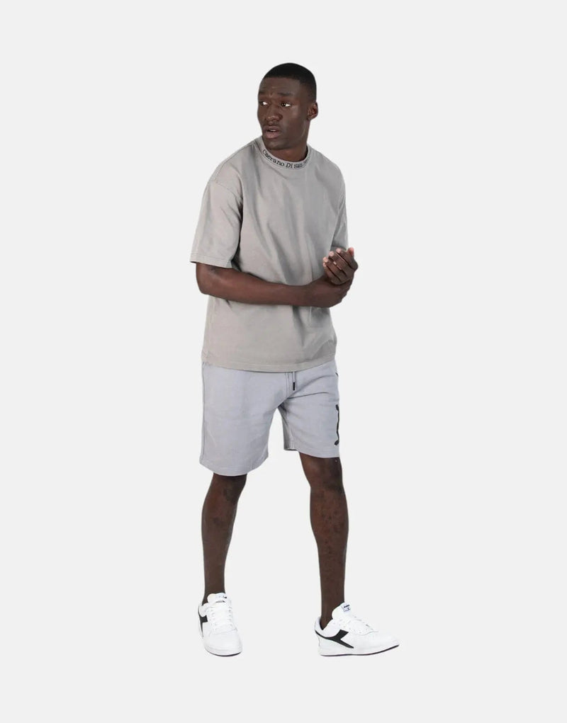 Diadora Amerigo Men's Grey Performance Athletic Running Shorts - Moisture-Wicking Comfort