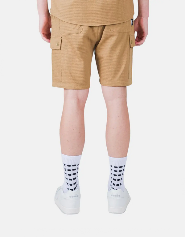 Diadora Men's Brown Trail Shorts: Comfortable, Stylish, Utility-Focused for Active Wear