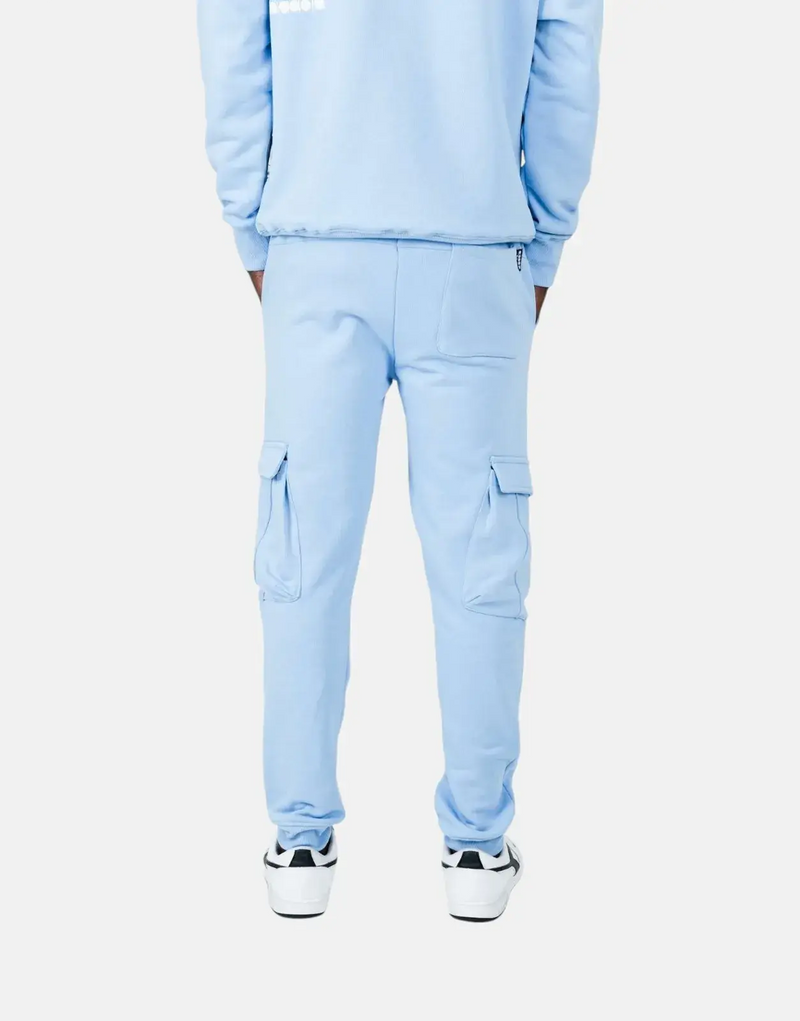 Diadora Prism Blue Men's Premium Fleece Sweatpants - Comfort, Style, Versatile Loungewear