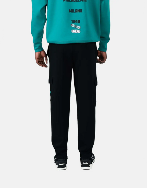 Diadora Sereno Black Cargo Pants: Premium Comfort, Durable Style, Everyday Versatility