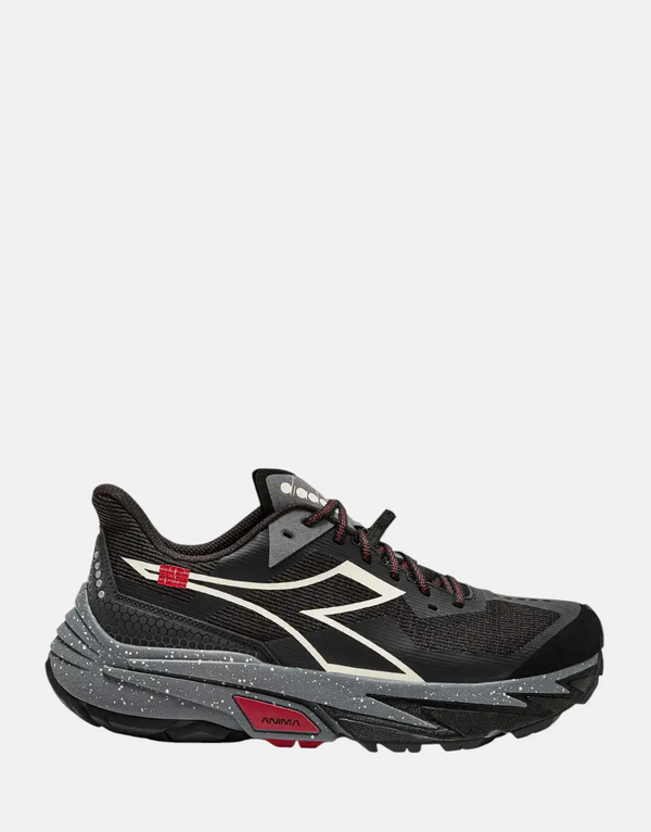 Diadora Sestriere-XT 2 Black/Steel Grey Trail Running Sneakers for Men