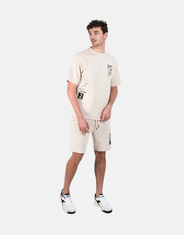 Diadora Titan Lightweight Off-White Athletic Shorts for Ultimate Comfort & Style