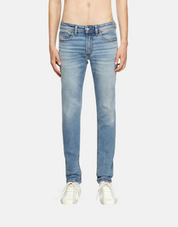 Diesel 1979 Sleenker Men's Skinny Low Waist Light Wash Stretch Jeans