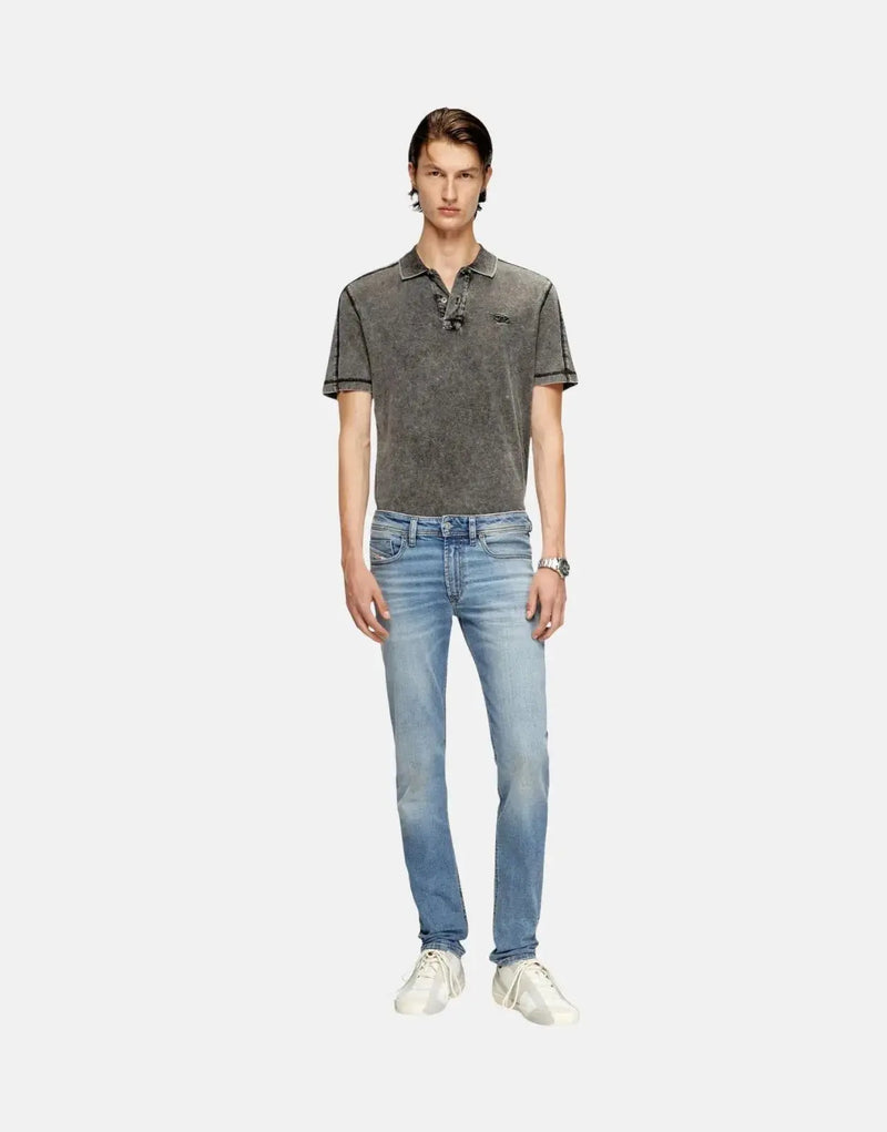 Diesel 1979 Sleenker Men's Skinny Low Waist Light Wash Stretch Jeans