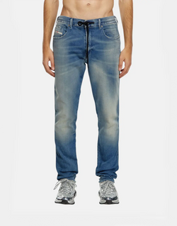 Diesel 2062 D-Strukt Jogg Jeans: Slim Fit, Mid-Waist, Ultimate Comfort Denim