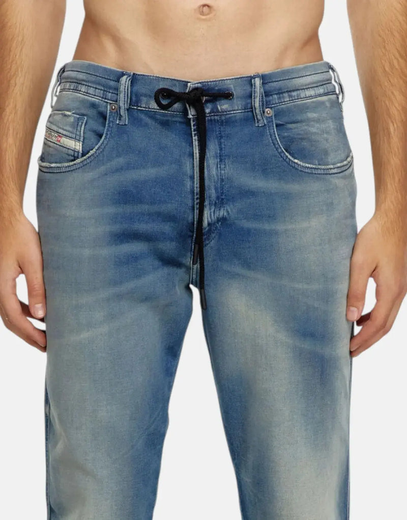 Diesel 2062 D-Strukt Jogg Jeans: Slim Fit, Mid-Waist, Ultimate Comfort Denim