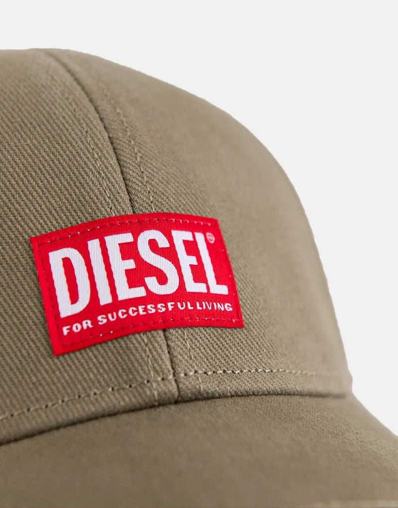 Diesel Corry Jacq Washed Cap - Premium Casual Style, Durable, Comfortable Fit, Green
